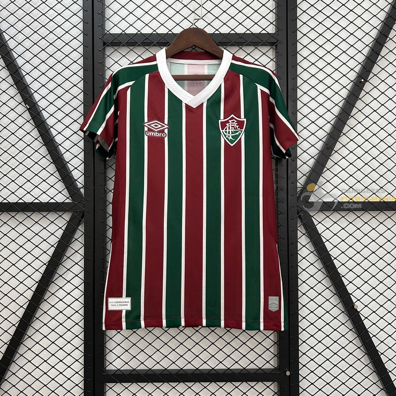 Camiseta Fútbol Mujer Fluminense Primera Equipación 2025-2026