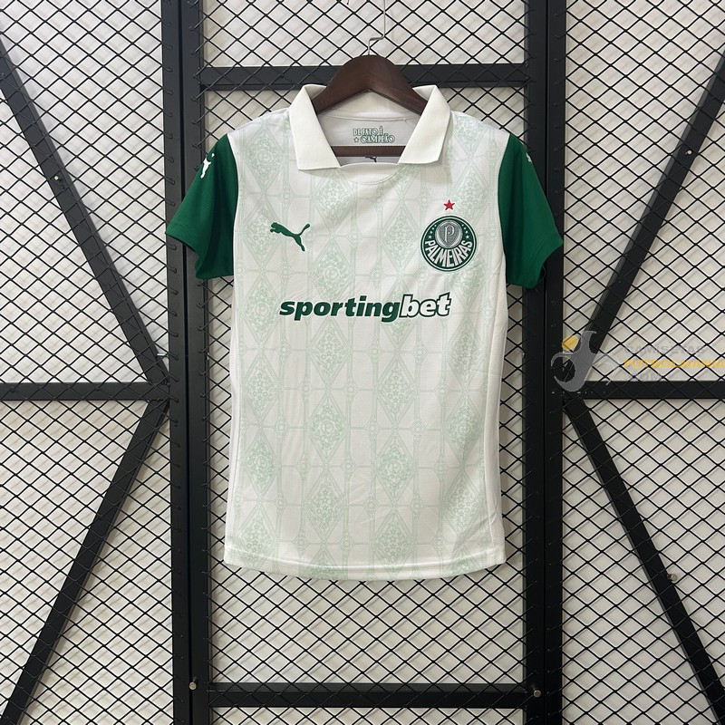 Camiseta Fútbol Mujer Palmeiras Segunda Equipación 2025-2026