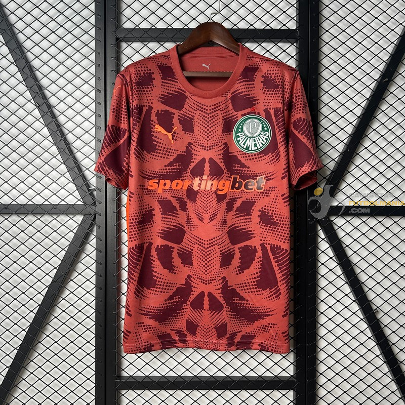 Camiseta Fútbol Palmeiras Portero Tercera Equipación 2025-2026