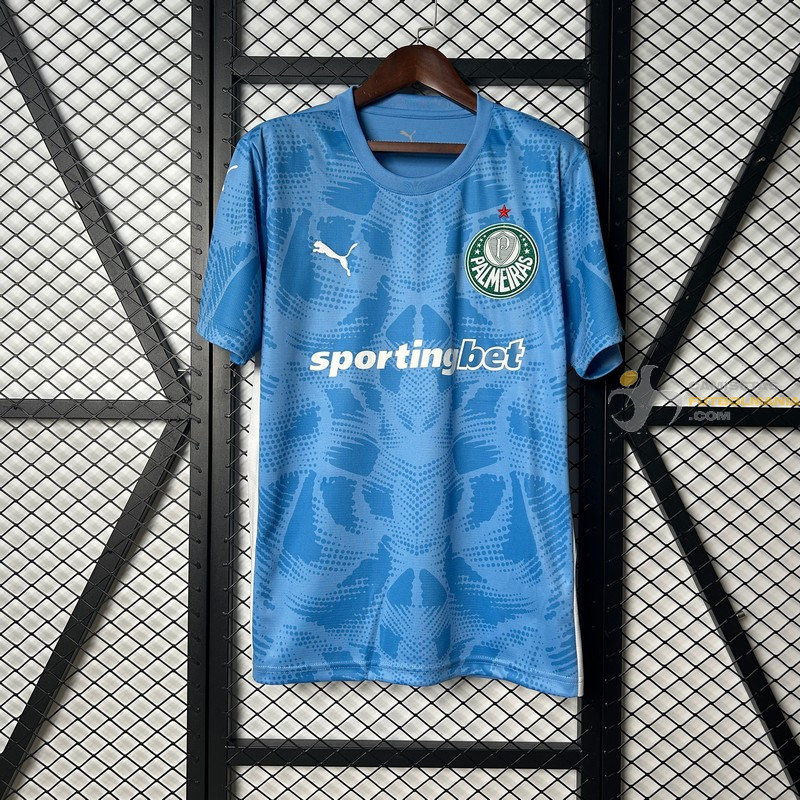 Camiseta Fútbol Palmeiras Portero Primera Equipación 2025-2026