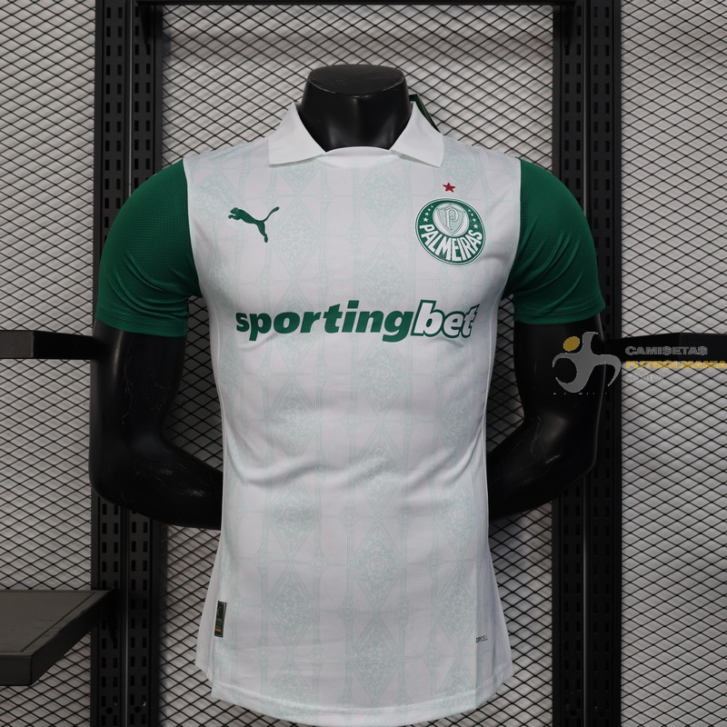 Camiseta Fútbol Palmeiras Segunda Equipación Versión Jugador 2025-2026