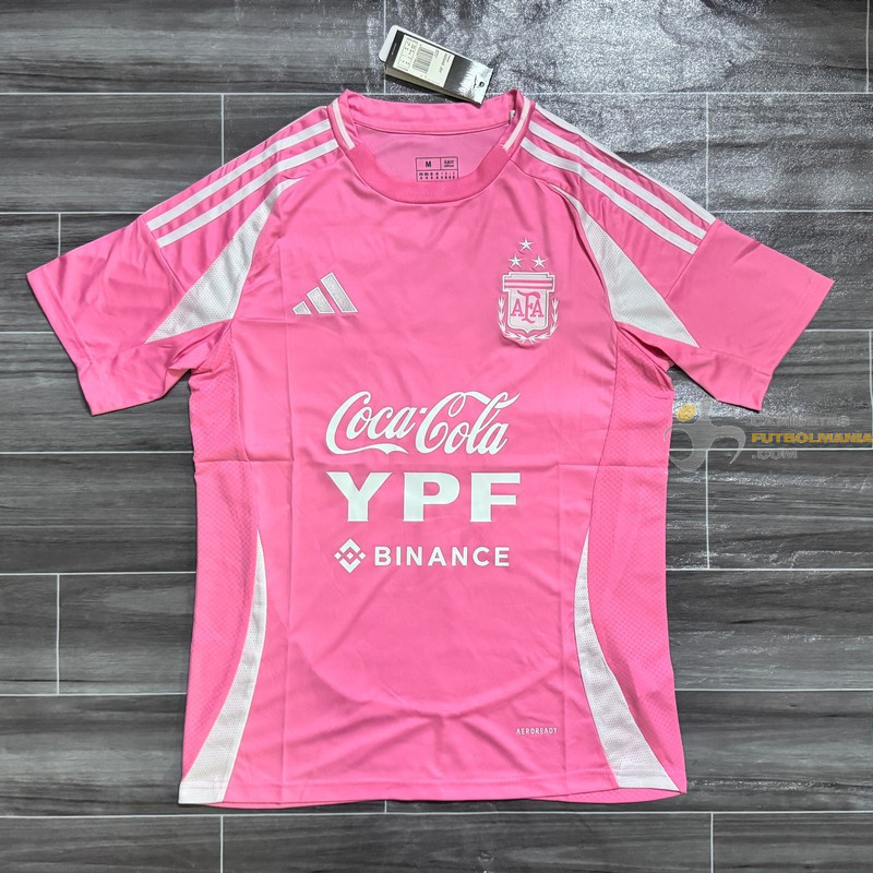 Camiseta Fútbol Argentina Edición Especial Rosa 2025-2026