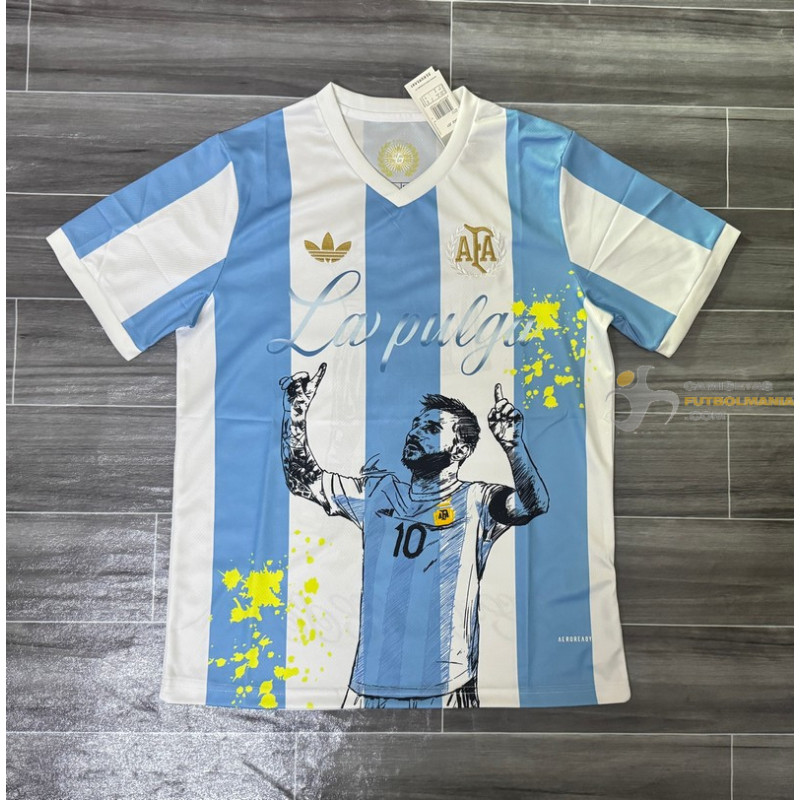 Camiseta Fútbol Argentina Edición Especial Leo Messi 2025-2026