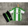 Camiseta y Pantalón Fútbol Niños Betis Primera Equipación 2025-2026