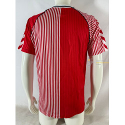 Camiseta Fútbol Dinamarca Primera Equipación Retro Clásica 1986