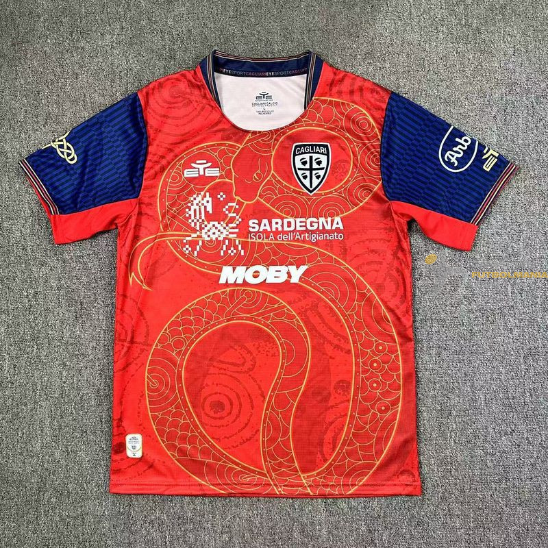Camiseta Fútbol Cagliari Edición Especial 2024-2025