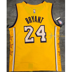 Camiseta NBA Kobe Bryant Los Angeles Lakers Amarilla City Edition 2019-2020
