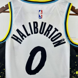 Camiseta NBA Tyrese Haliburton 0 Indiana Pacers 2025