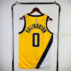 Camiseta NBA Tyrese Haliburton 0 Indiana Pacers 2023