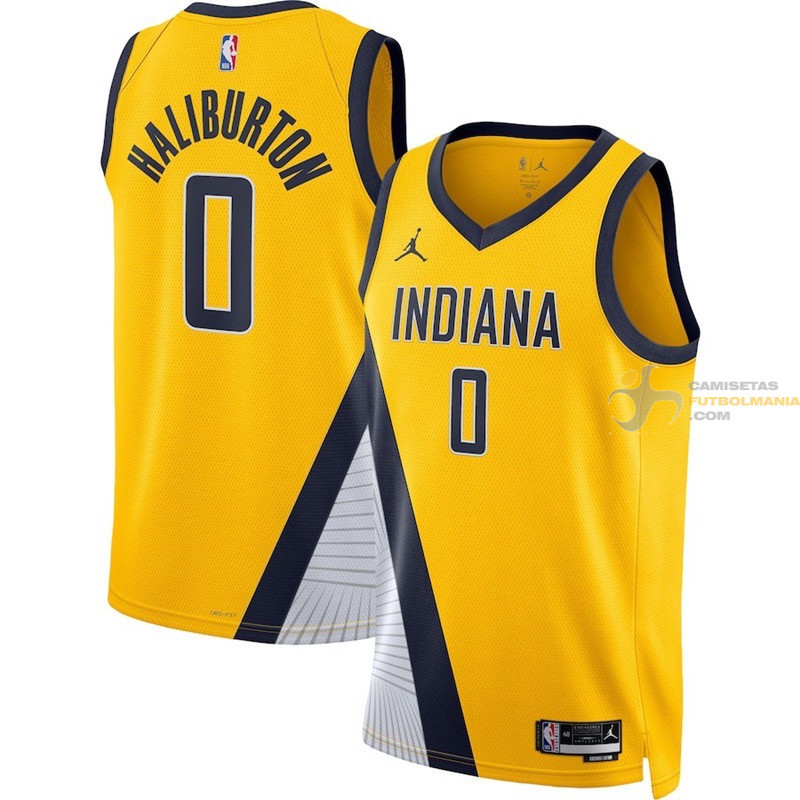 Camiseta NBA Tyrese Haliburton 0 Indiana Pacers 2023