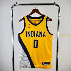 Camiseta NBA Tyrese Haliburton 0 Indiana Pacers 2023