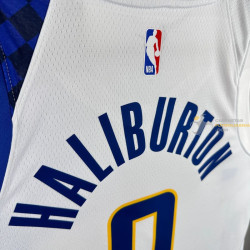 Camiseta NBA Tyrese Haliburton 0 Indiana Pacers City Edition 2020