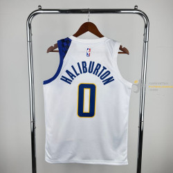 Camiseta NBA Tyrese Haliburton 0 Indiana Pacers City Edition 2020