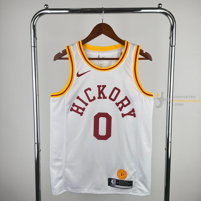 Camiseta NBA Tyrese Haliburton 0 Indiana Pacers Hickory 2020