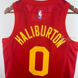 Camiseta NBA Tyrese Haliburton 0 Indiana Pacers Hickory 2019