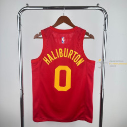 Camiseta NBA Tyrese Haliburton 0 Indiana Pacers Hickory 2019
