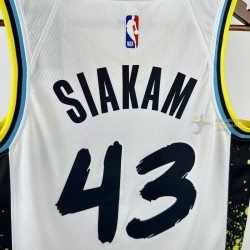 Camiseta NBA Pascal Siakam 43 Indiana Pacers 2025