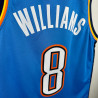 Camiseta NBA Jalen Williams 8 Oklahoma City Thunder Azul 2025