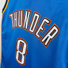 Camiseta NBA Jalen Williams 8 Oklahoma City Thunder Azul 2025