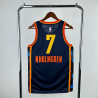 Camiseta NBA Chet Holmgren 7 Oklahoma City Thunder Azul 2025