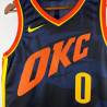 Camiseta NBA Russell Westbrook 0 Oklahoma City Thunder 2025
