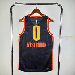 Camiseta NBA Russell Westbrook 0 Oklahoma City Thunder 2025
