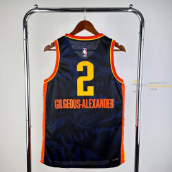 Camiseta NBA Shai Gilgeous-Alexander 2 Oklahoma City Thunder 2025