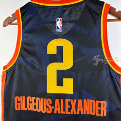 Camiseta NBA Shai Gilgeous-Alexander 2 Oklahoma City Thunder 2025