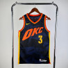 Camiseta NBA Josh Giddey 3 Oklahoma City Thunder 2025