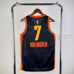 Camiseta NBA Chet Holmgren 7 Oklahoma City Thunder 2025