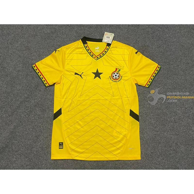 Camiseta Fútbol Ghana Segunda Equipación 2025-2026