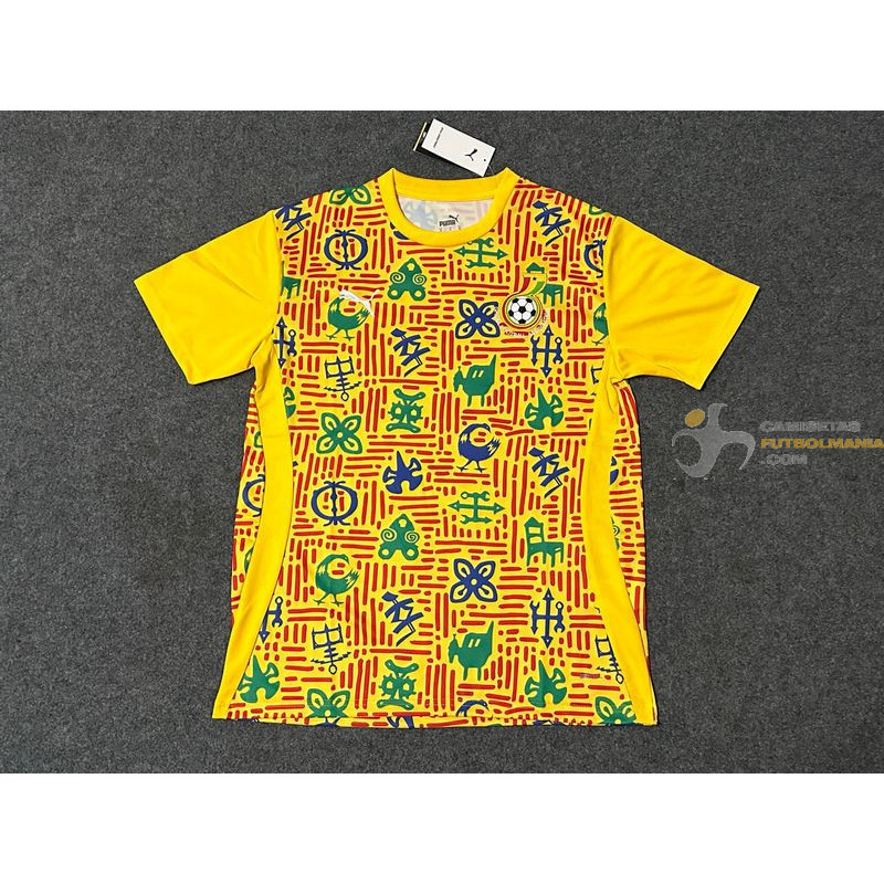 Camiseta Fútbol Ghana Entrenamiento 2025-2026