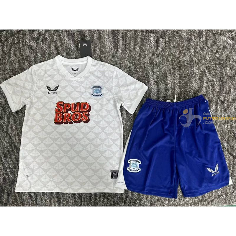 Camiseta Fútbol Preston North End Primera Equipación 2025-2026