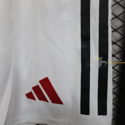 Pantalón Fútbol Manchester United Blanco Versión Jugador 2025-2026