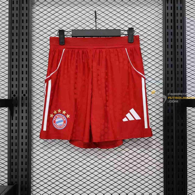 Pantalón Fútbol Bayern Munich Primera Equipación Versión Jugador 2025-2026