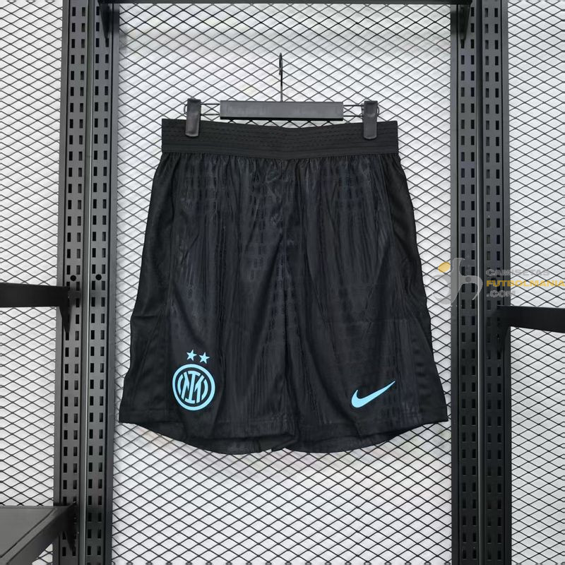 Pantalón Fútbol Inter Milán Primera Equipación Versión Jugador 2025-2026