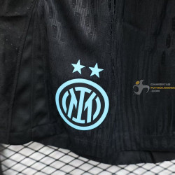 Pantalón Fútbol Inter Milán Primera Equipación Versión Jugador 2025-2026