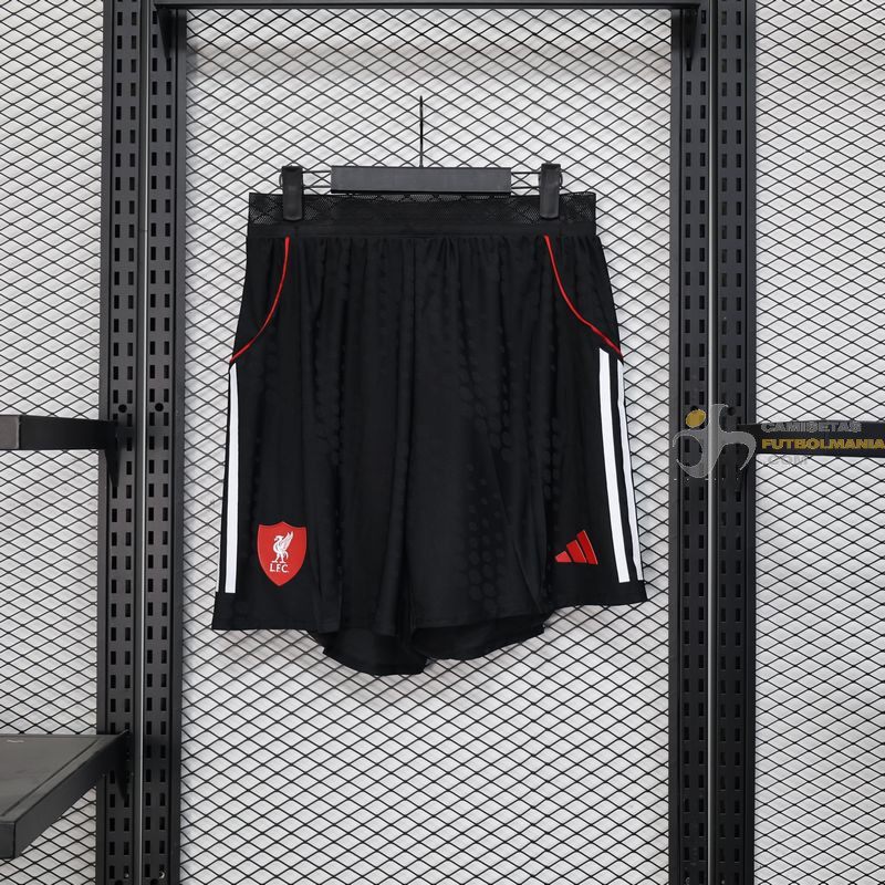 Pantalón Fútbol Liverpool Segunda Equipación Versión Jugador 2025-2026