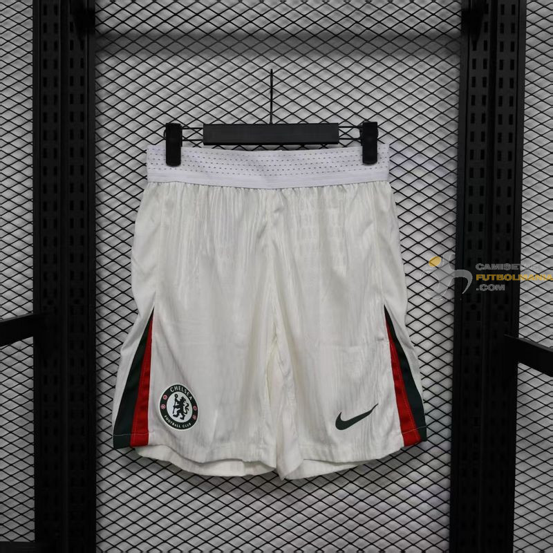 Pantalón Fútbol Chelsea Segunda Equipación Versión Jugador 2025-2026