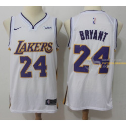 Camiseta NBA Kobe Bryant Los Angeles Lakers Blanca 2019-2020