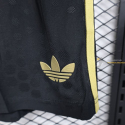 Pantalón Fútbol México Negro Versión Jugador 2025