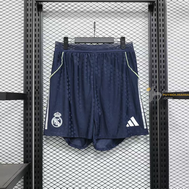 Pantalón Fútbol Real Madrid Segunda Equipación Versión Jugador 2025-2026