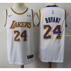 Camiseta NBA Kobe Bryant Los Angeles Lakers Blanca Fan Edition 2019-2020