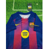 Camiseta y Pantalón Fútbol Niños Barcelona Primera Equipación 2025-2026