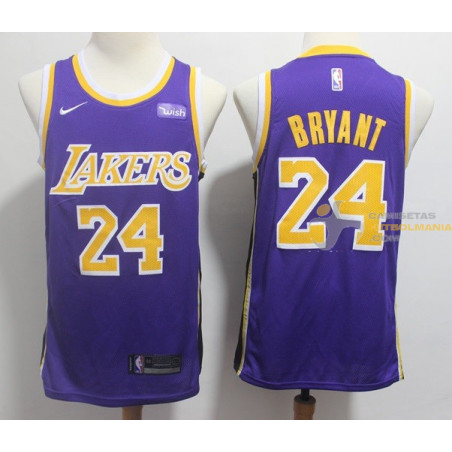 Camiseta NBA Kobe Los Lakers Púrpura 2019-2020