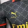 Camiseta Fútbol AC Milan Edición Diavoli Negra Versión Jugador 2024-2025