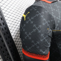 Camiseta Fútbol AC Milan Edición Diavoli Negra Versión Jugador 2024-2025