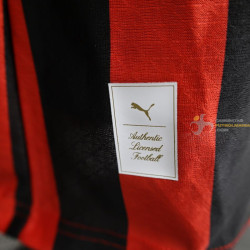 Camiseta Fútbol AC Milan Conmemorativa 125 Aniversario Primera Equipación Versión Jugador 2024-2025