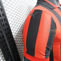 Camiseta Fútbol AC Milan Conmemorativa 125 Aniversario Primera Equipación Versión Jugador 2024-2025