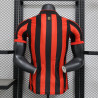 Camiseta Fútbol AC Milan Conmemorativa 125 Aniversario Primera Equipación Versión Jugador 2024-2025